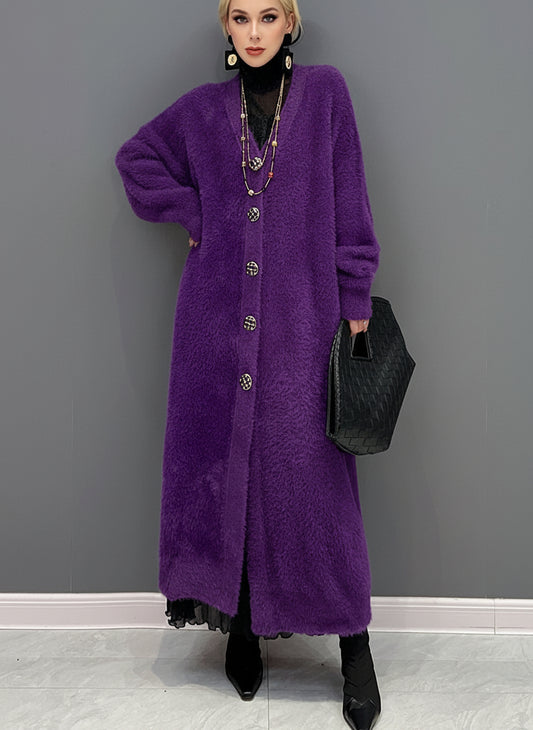 Amara V-Neck Long Cardigan