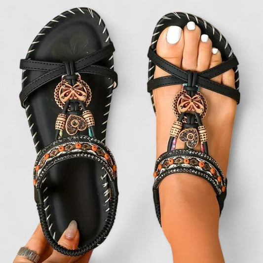 Virelia Leather Arch Support Sandals