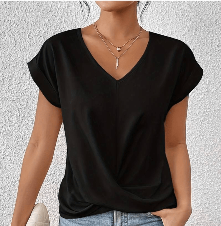 Zoey Tummy Control V-Neck Top