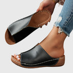 Elowen Contoured Leather Orthopedic Sandals