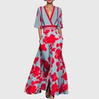Roselune Elegant Midi Dress for Women