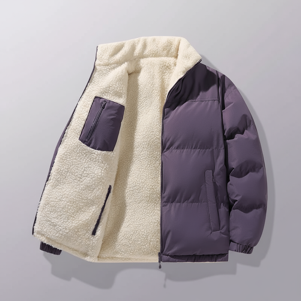 Alpine Dual-Face Fleece Parka Jacket