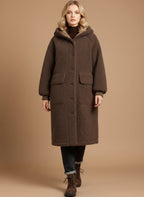 Sabella Faux Fur Winter Coat Jacket