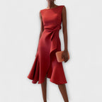 Elenora Sophisticated Midi Dress for Women