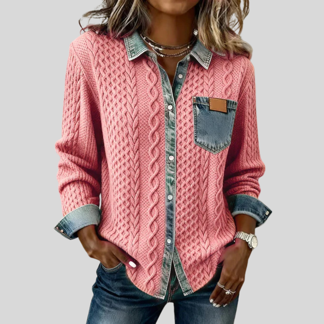 Piper Classic Denim Button-Down Shirt