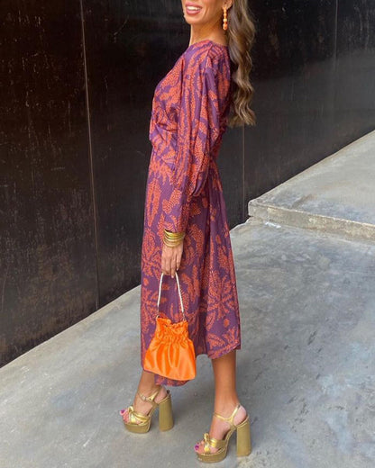 Selina Wedding Guest A-Line Maxi Dress