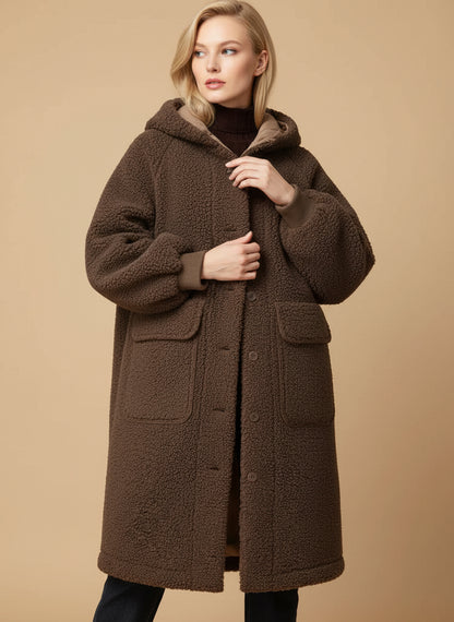 Sabella Faux Fur Winter Coat Jacket