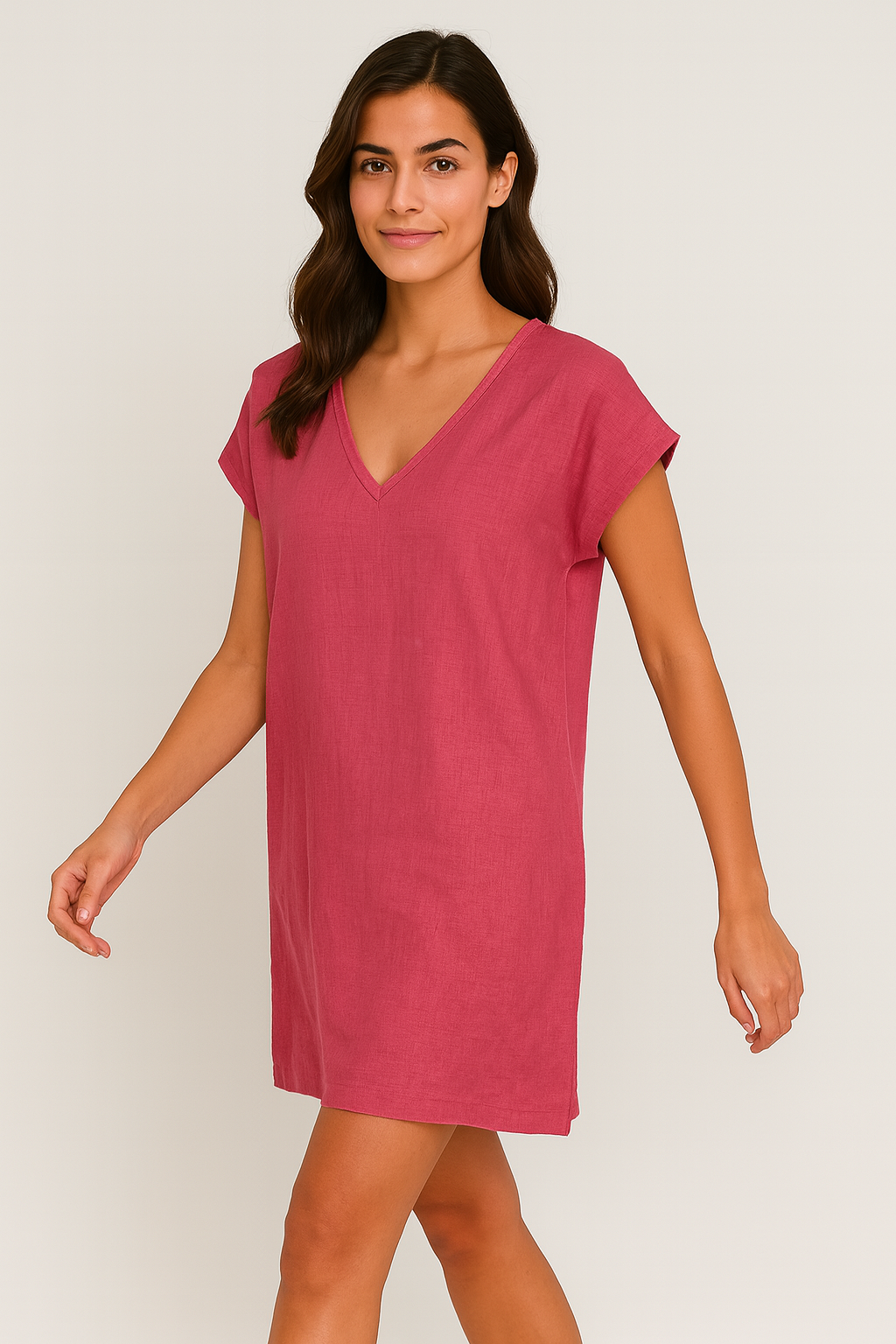 Maribella Elegant Midi Dress by Venstyle