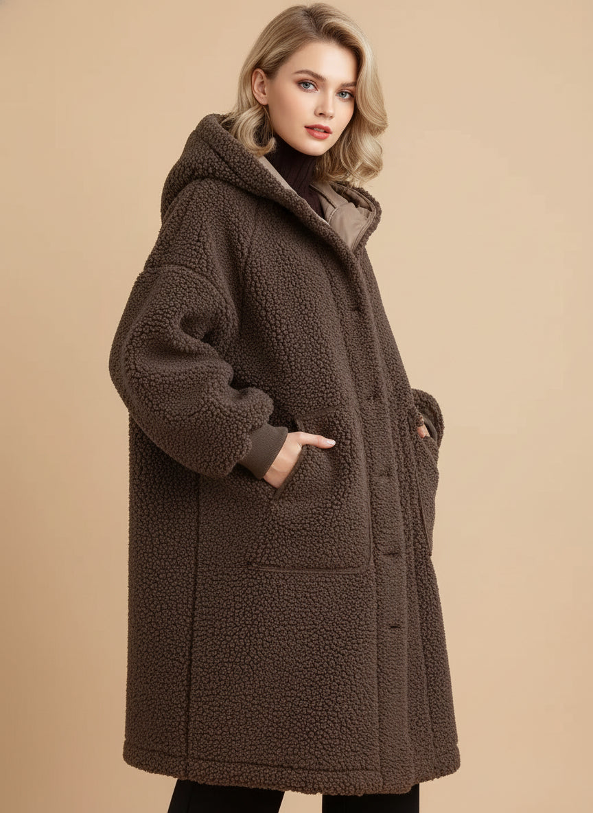 Sabella Faux Fur Winter Coat Jacket