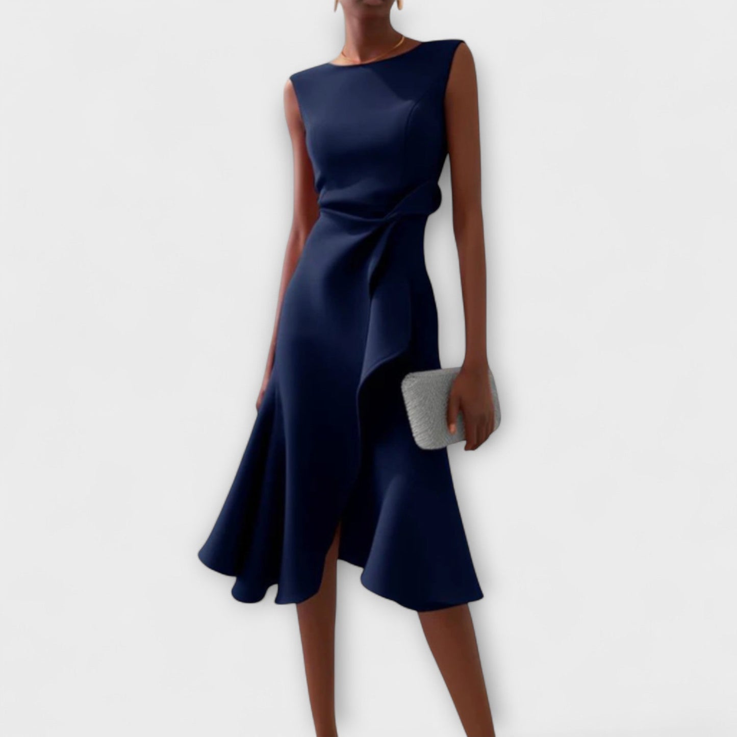 Elenora Sophisticated Midi Dress for Women