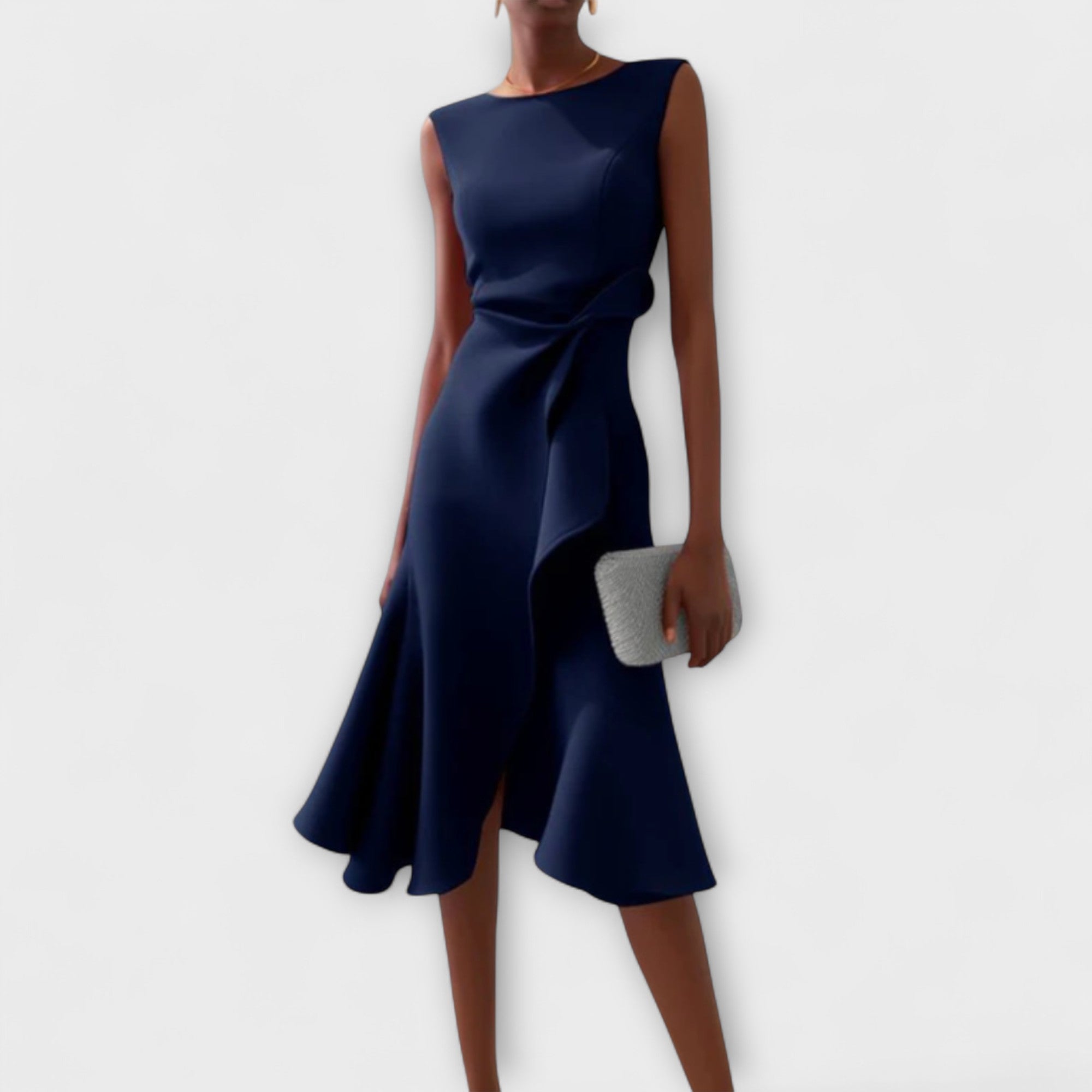 Elenora Sophisticated Midi Dress for Women