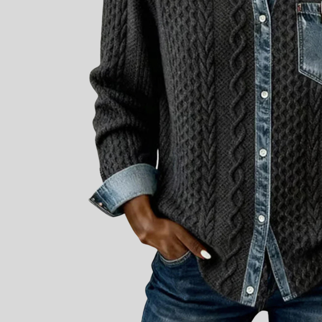Piper Classic Denim Button-Down Shirt