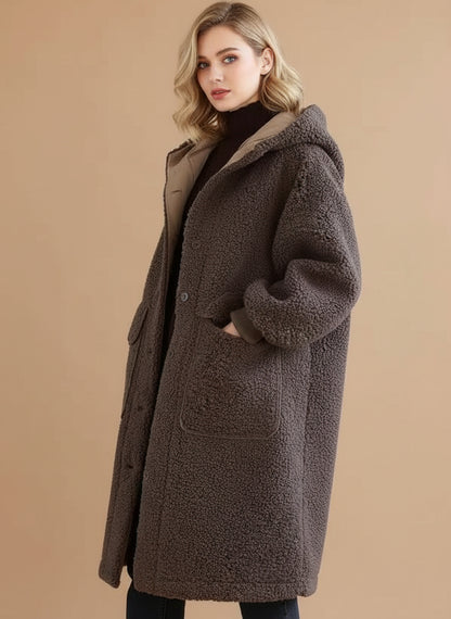 Sabella Faux Fur Winter Coat Jacket