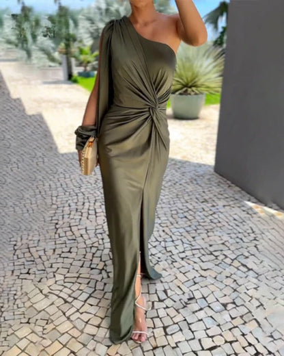 Ophelia Elegant A-Line Dress