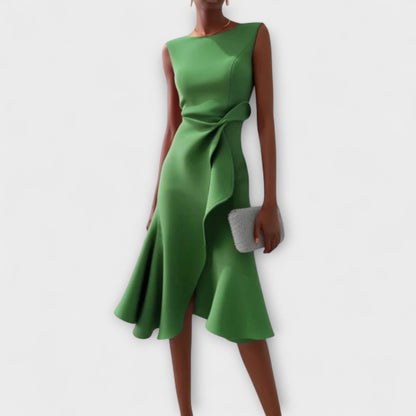 Elenora Sophisticated Midi Dress for Women