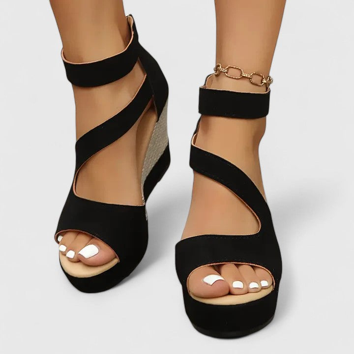 Mirelle Arch Support Wedge Sandals