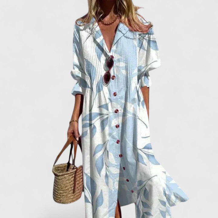 Zorelia Elegant Boho Maxi Dress for Women