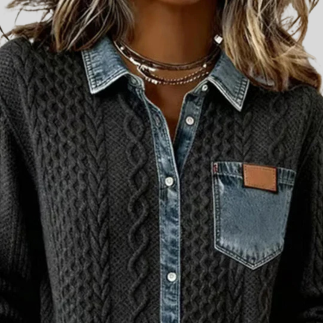 Piper Classic Denim Button-Down Shirt
