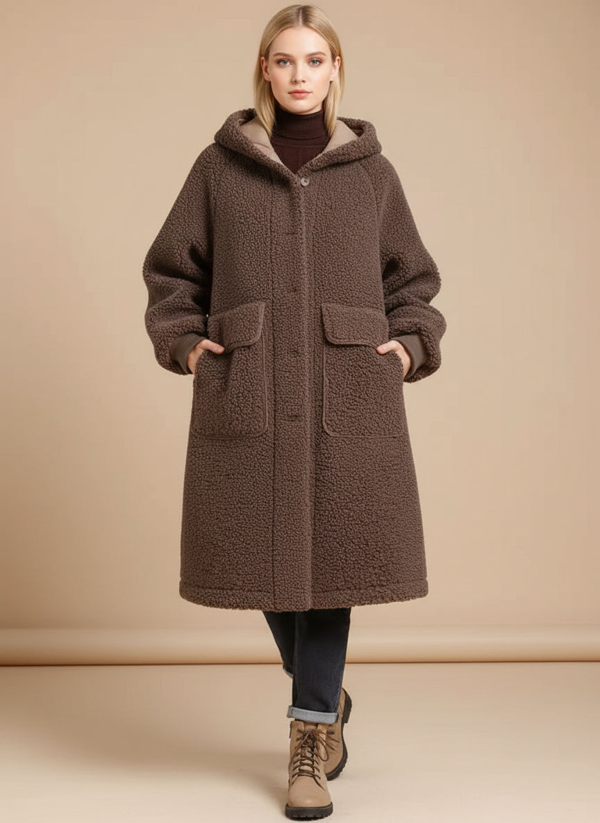 Sabella Faux Fur Winter Coat Jacket