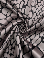 Colette Snakeskin Print Button-Up Blouse