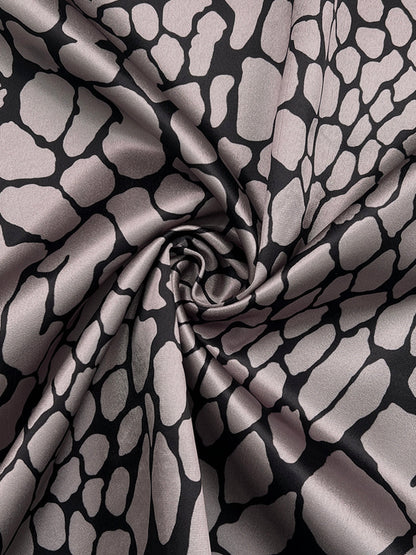 Colette Snakeskin Print Button-Up Blouse