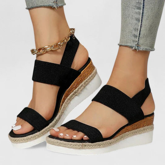 Senara Leather Arch Support Sandals