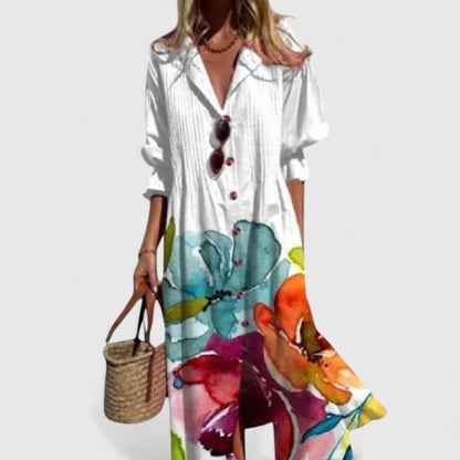 Zorelia Elegant Boho Maxi Dress for Women