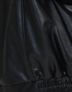 Paloma Oversized Leather Bomber Jacket