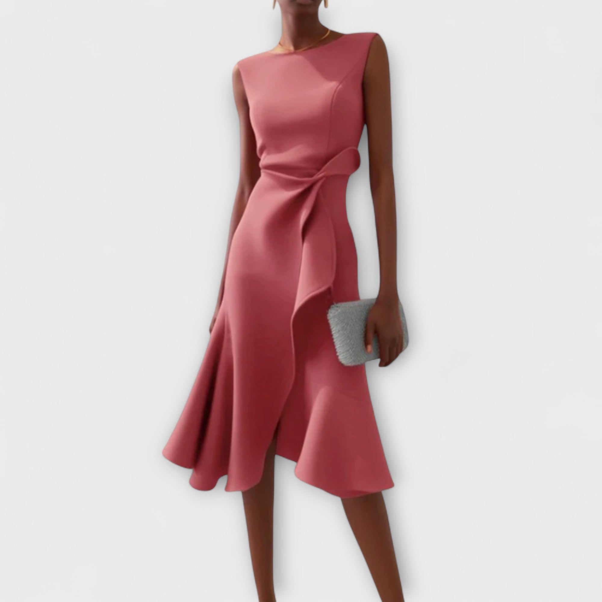 Elenora Sophisticated Midi Dress for Women