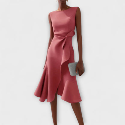 Elenora Sophisticated Midi Dress for Women