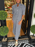 Faith Nantucket Linen Midi Dress