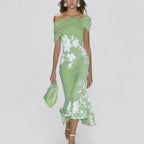 Lunessa Elegant Midi Dress for Women