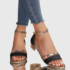 Orlena Comfort Orthopedic Block Heel Sandals