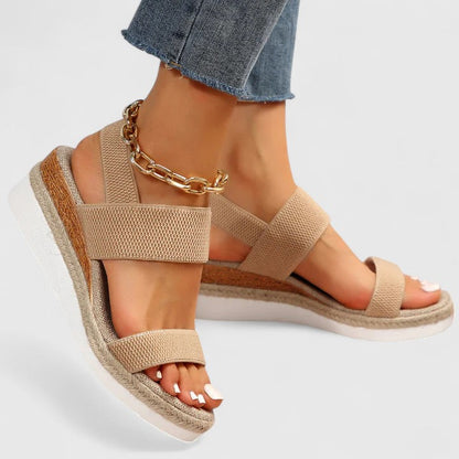 Senara Leather Arch Support Sandals