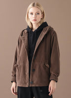Eleanor Corduroy Winter Coat Jacket