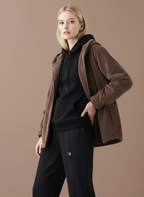 Eleanor Corduroy Winter Coat Jacket