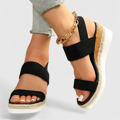 Senara Leather Arch Support Sandals
