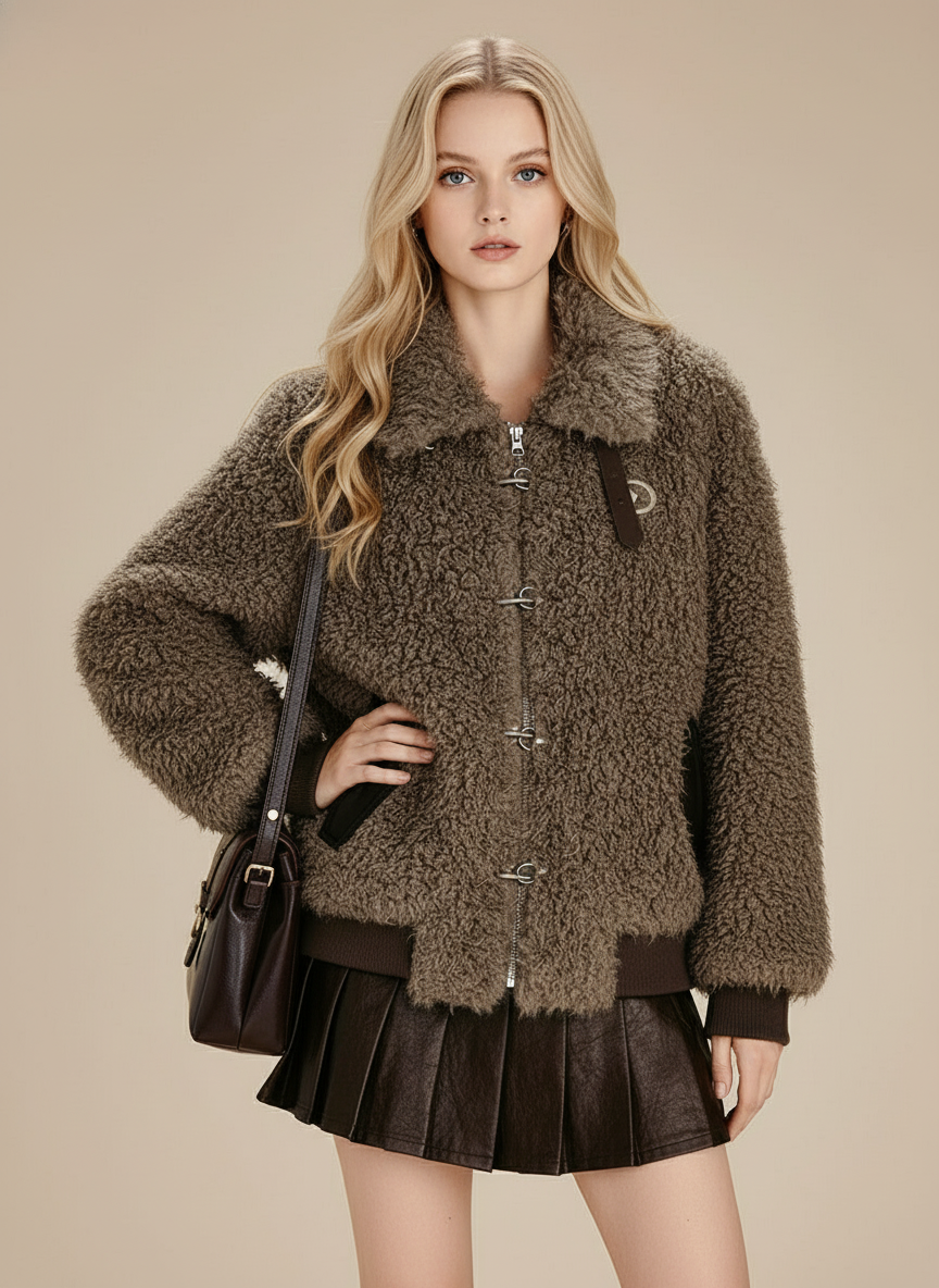 Oriana Oversized Winter Coat Jacket