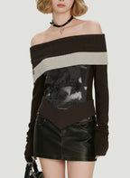 Leticia Cold-Shoulder Top