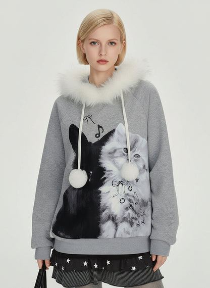 Melania Hooded Cotton Winter