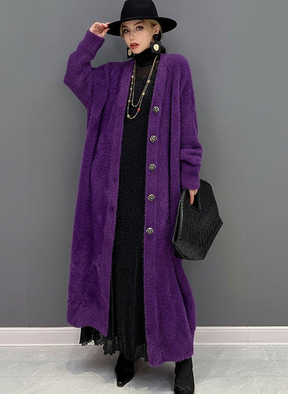 Amara V-Neck Long Cardigan
