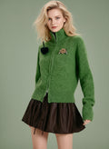 Helena Floral Knit Cardigan