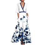 Freya Summer Floral Wrap Midi Dress