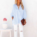 Hazel Relaxed Fit Button-Down Shirt