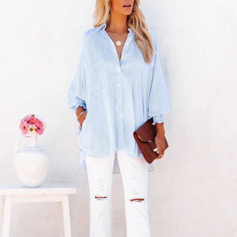 Hazel Relaxed Fit Button-Down Shirt