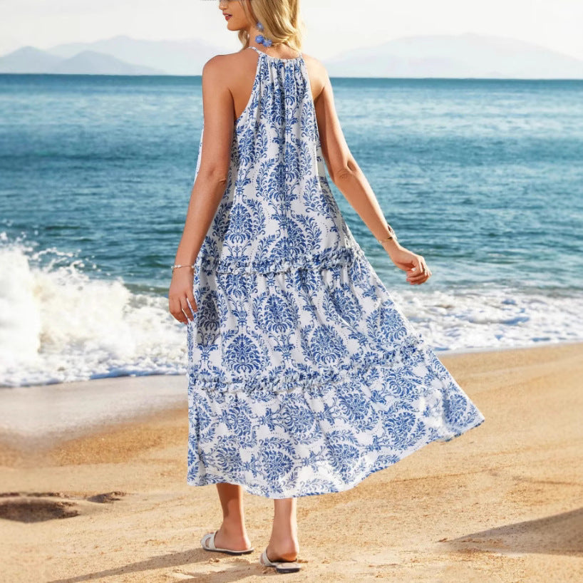 Bianca Boho Lace Maxi Dress