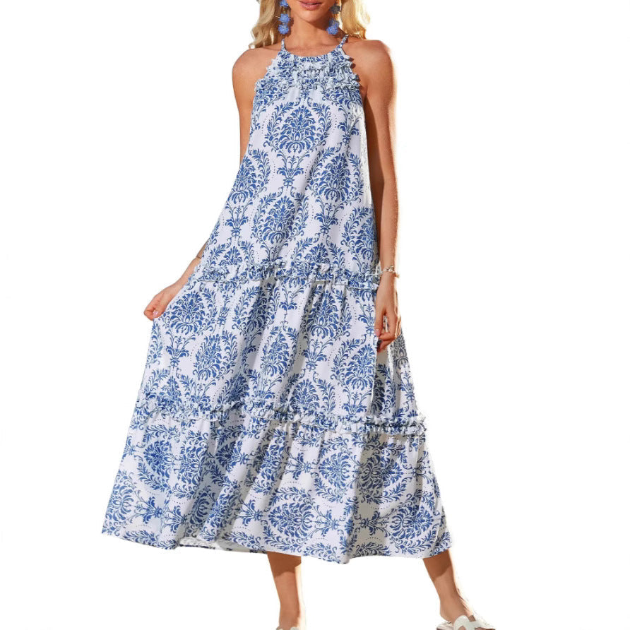 Bianca Boho Lace Maxi Dress