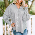 Hazel Relaxed Fit Button-Down Shirt
