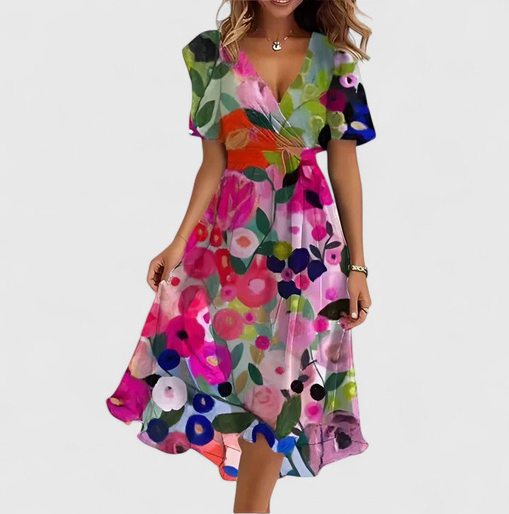 Kaelina Elegant Short Dress for Women