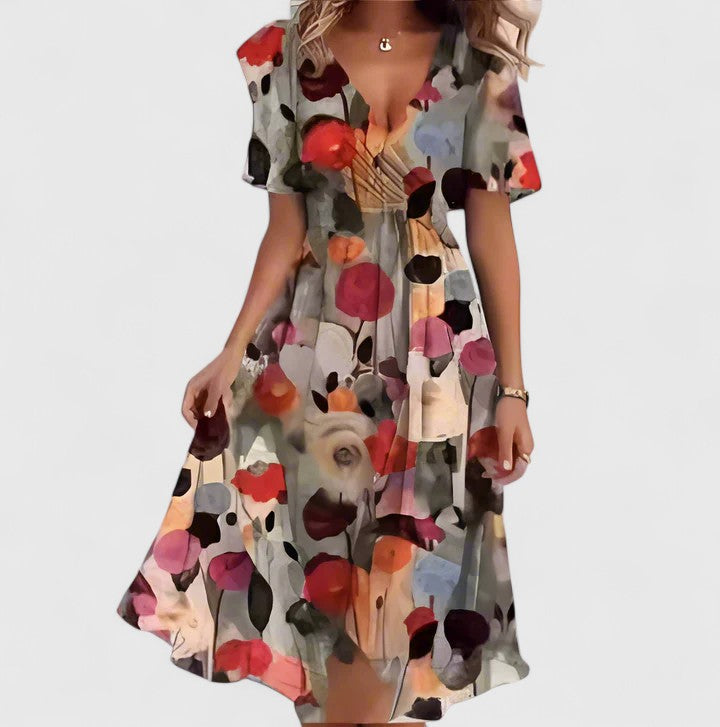 Kaelina Elegant Short Dress for Women
